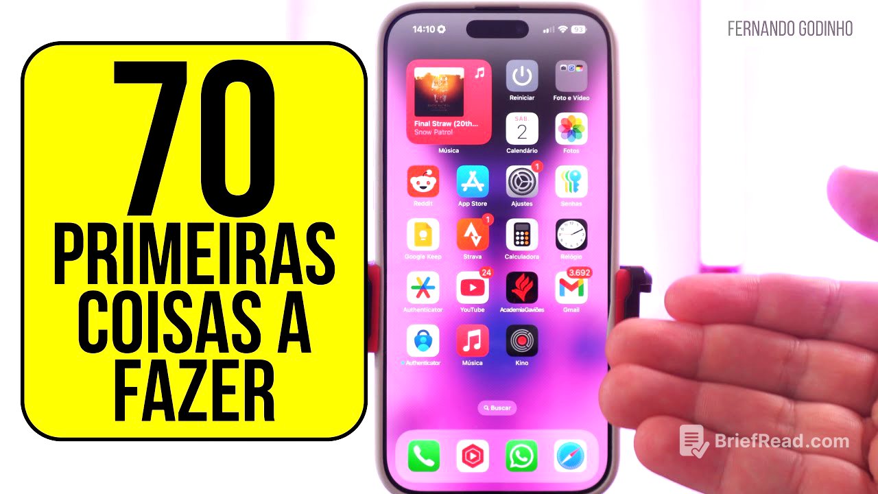 70 primeiras coisas a fazer no seu iPhone novo - Guia completo e detalhado