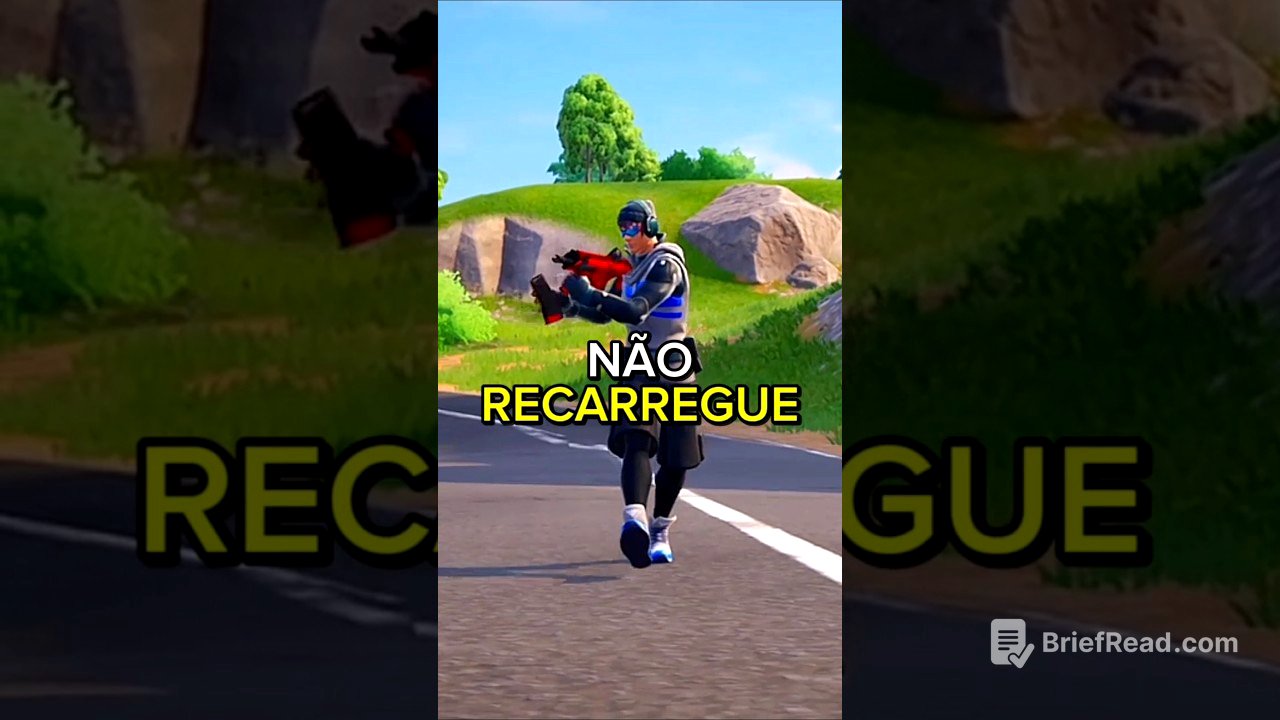NÃO RECARREGUE SUAS ARMAS NO FORTNITE! 😳
