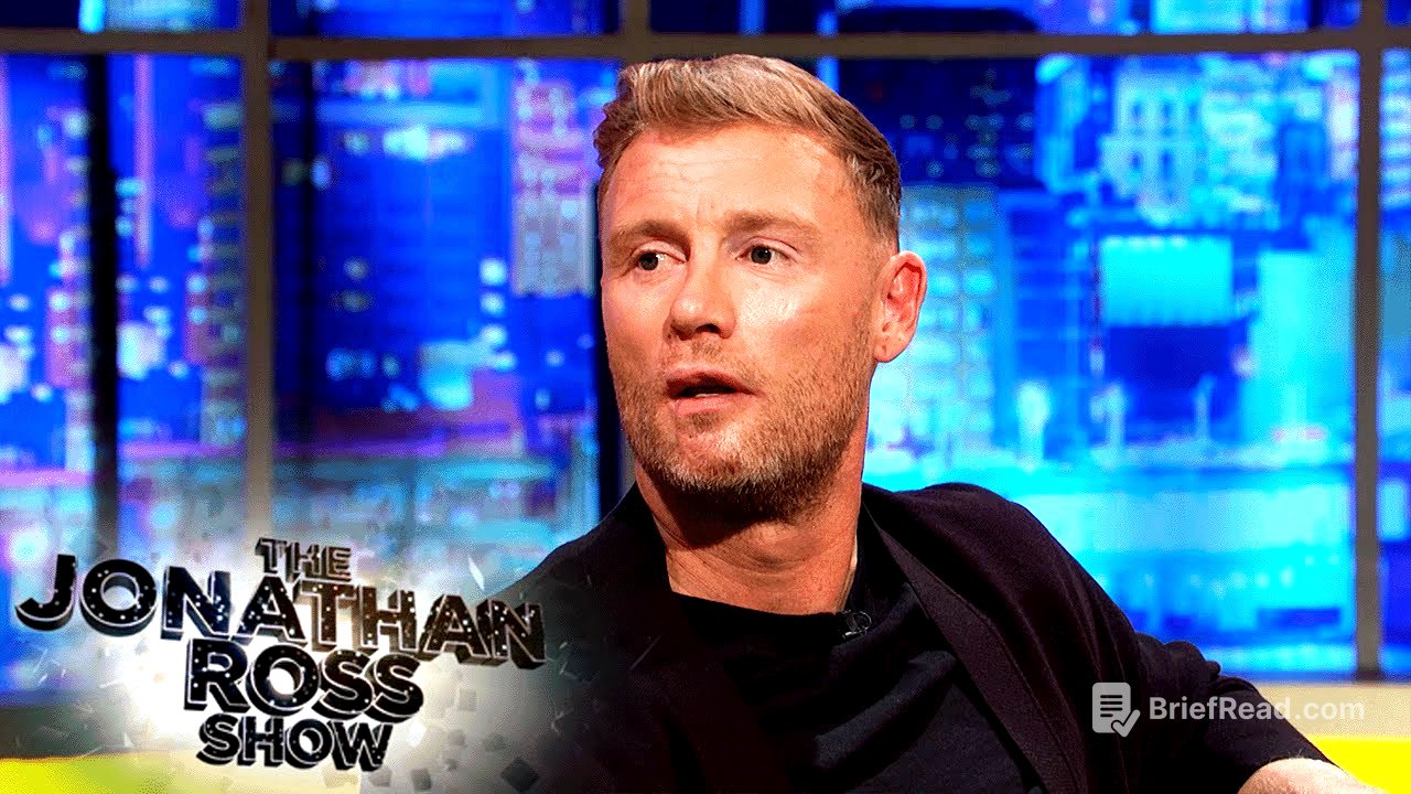 Freddie Flintoff On Six Months Of Isolation Post-Crash | The Jonathan Ross Show