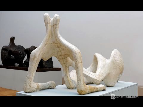 Describing what you see: Sculpture (Henry Moore, Reclining Figure)