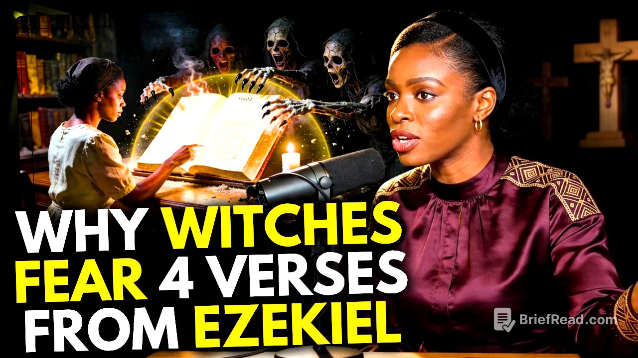 Ex-Witch REVEALS The 4 Verses in EZEKIEL That Witches Pray You Never Discover