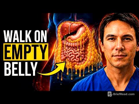How Fasted Walking Forces Your Body to Burn Stubborn Belly Fat (Science Explained)
