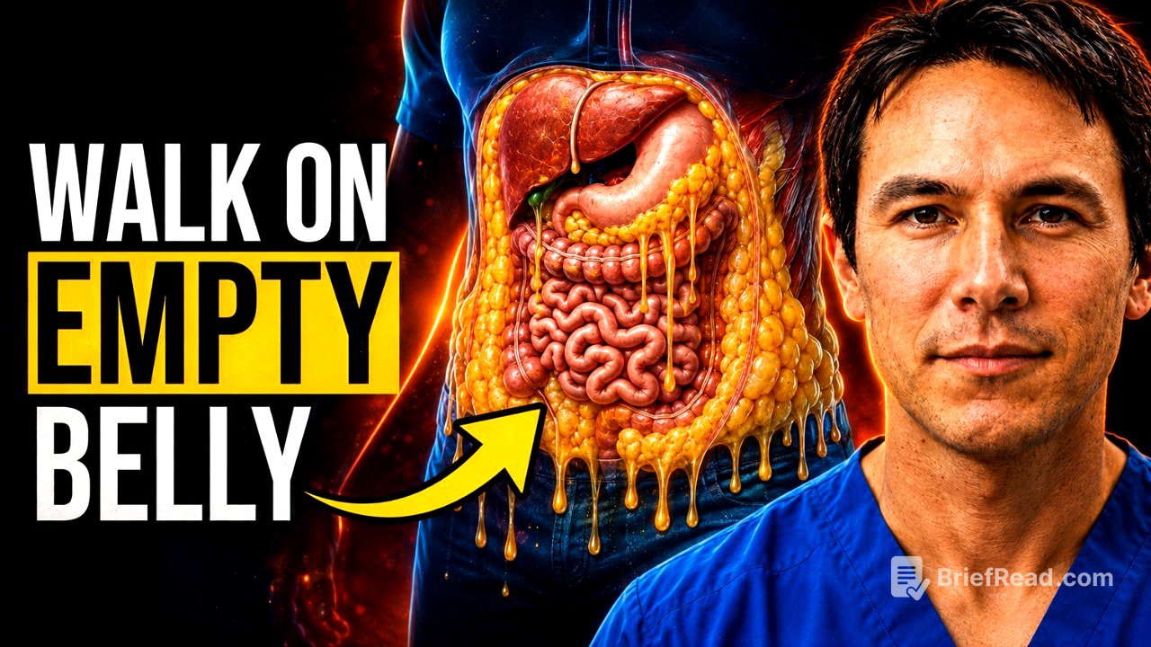 How Fasted Walking Forces Your Body to Burn Stubborn Belly Fat (Science Explained)