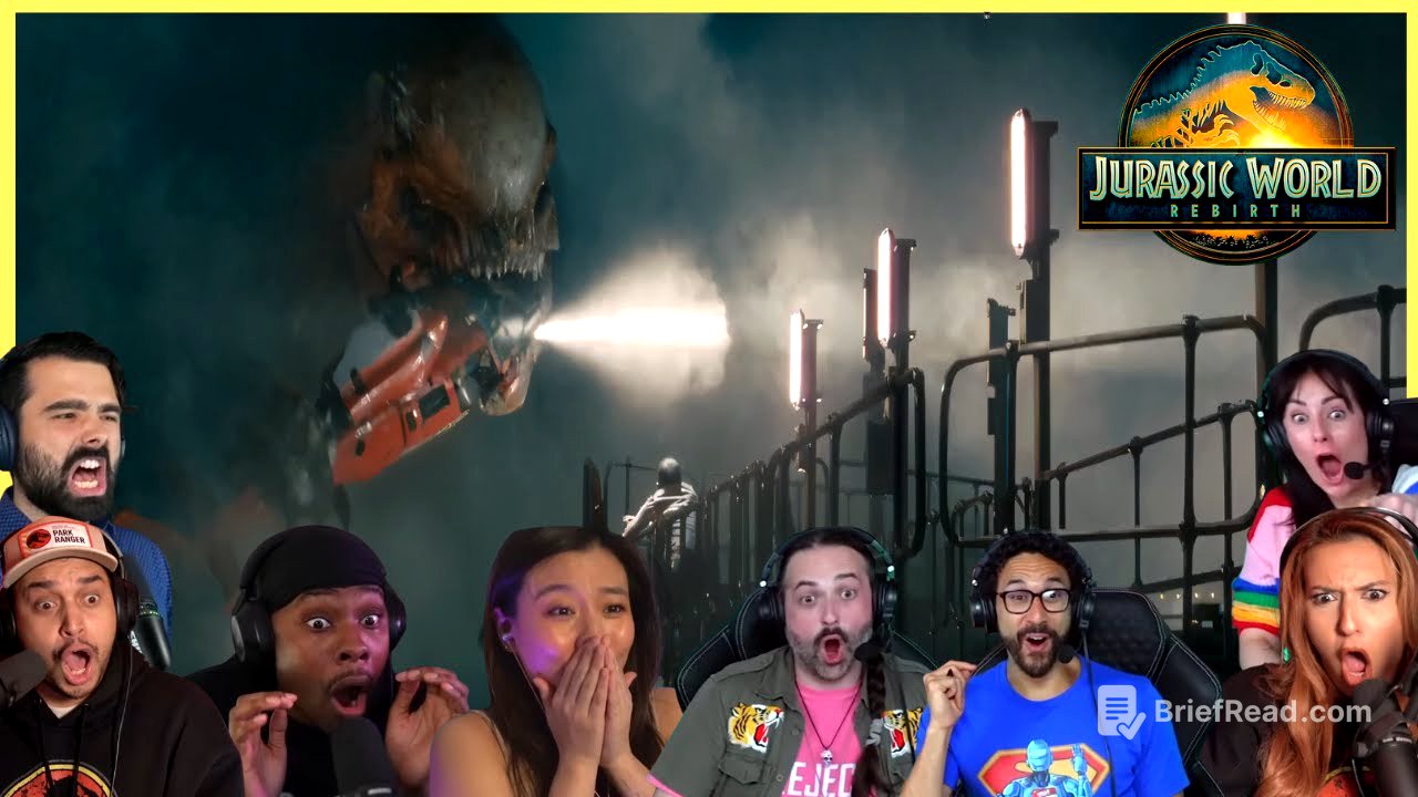 TOP "Beluga-Rex Destroys Helicopter" Reaction!! l Jurassic World Rebirth 2025 Movie Reaction!!