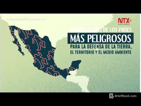 Más de 16 asesinados en México por proteger el medio ambiente y su tierra