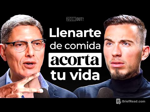 Dr Antiedad: "comer hasta llenarte está acortando tu vida... mejor usa esta técnica japonesa"