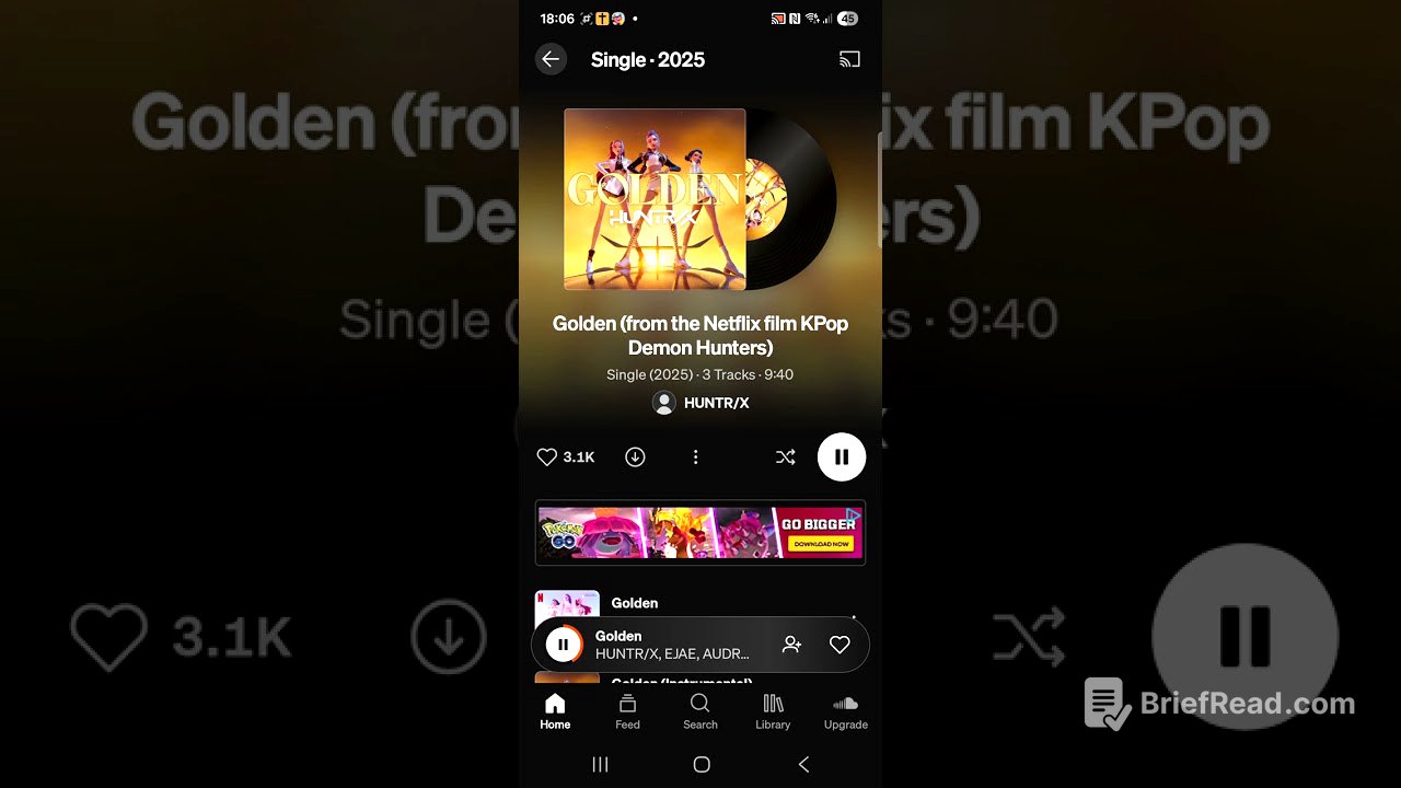 Sing to golden with me
