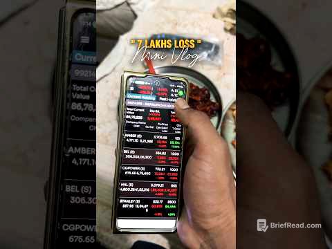 Trading me hua 7 Lakh ka loss | Life of Purab #tradingloss #shortsvideo