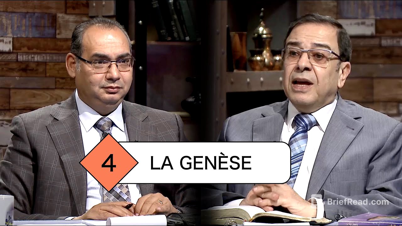 TOUTE LA BIBLE | Épisode 4-  Genèse - Chapitre 1:1-13 | Frère/ Ayad Zarif et Frère/ Youssef Riyad