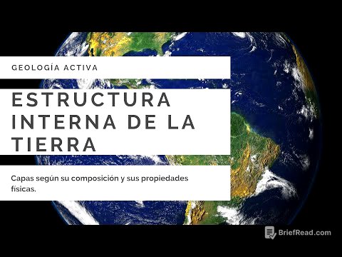 ESTRUCTURA INTERNA DEL PLANETA TIERRA [Núcleo, manto, Mesosfera, litosfera y corteza] GEOLOGÍA