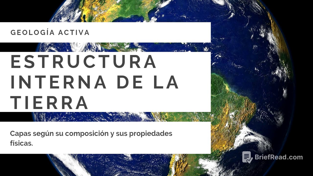 ESTRUCTURA INTERNA DEL PLANETA TIERRA [Núcleo, manto, Mesosfera, litosfera y corteza] GEOLOGÍA
