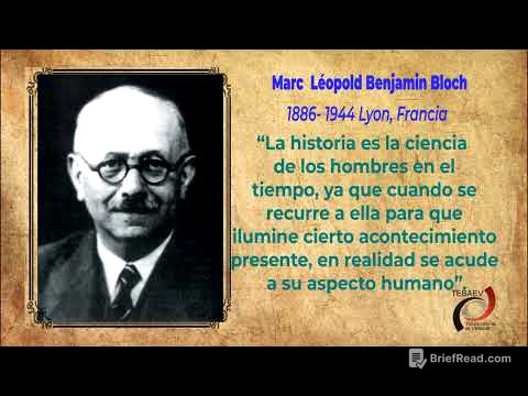 La Historia como constructora de la identidad y su carácter científico.