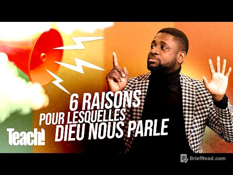 Pourquoi Dieu parle-t-il aux hommes ? - Teach! - Athoms Mbuma