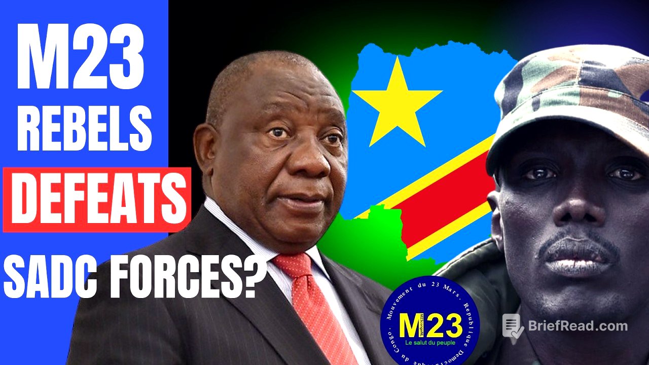 Southern African forces pull out of DR Congo as M23 rebels gain ground