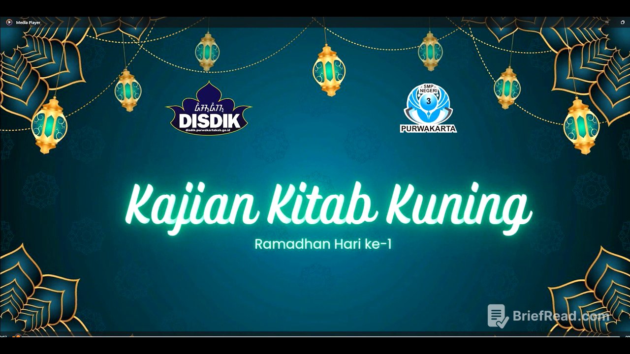 Hari ke 1 : Ust  Apit Saparudin SMPN 3 Purwakarta Bab Al Akhlaq