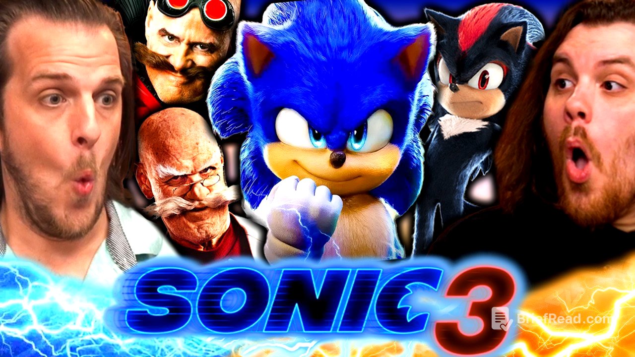 **SONIC 3** Brought Us To Tears