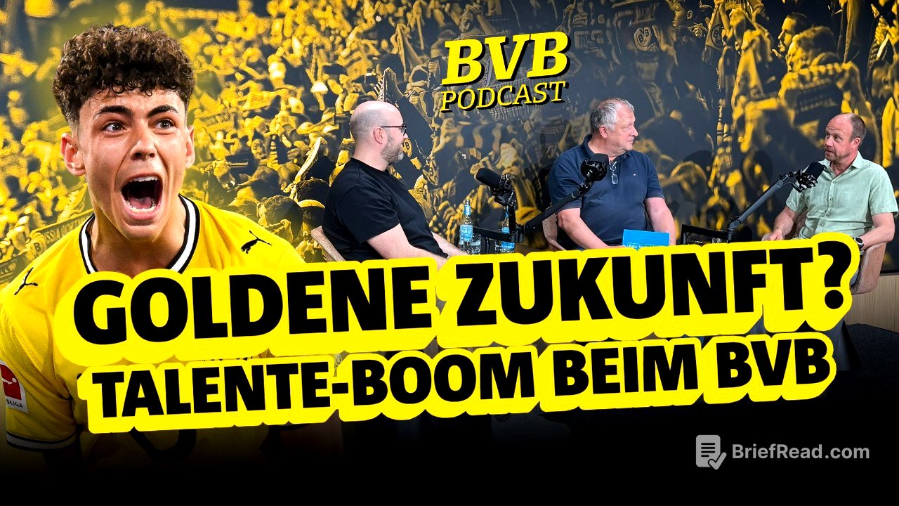 BVB-Vodcast 541: Talente, Transfers, Turnier-Fahrer - Dortmunds heißer Sommer