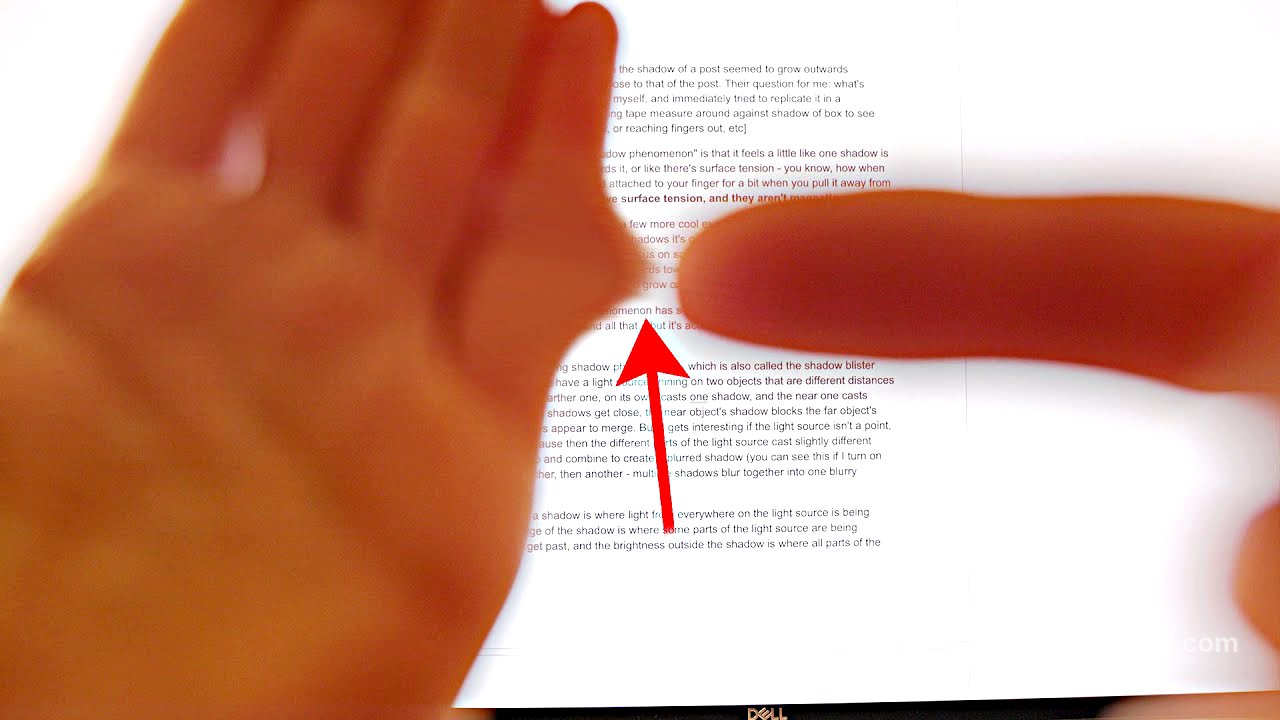 The Magnetic Shadow Effect