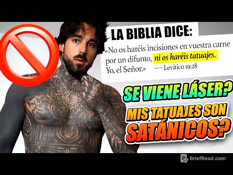 ¿Me ARREPIENTO de mis TATUAJES "SATÁNICOS" siendo CRISTIANO?