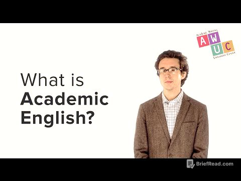 An Introduction to Academic Writing