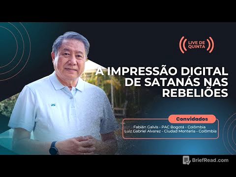 [ LIVE ] A impressão digital de Satanás nas rebeliões | Pedro Dong