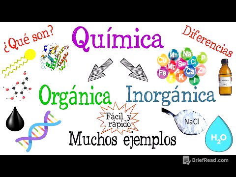 💥¿Qué es Química Orgánica y Química Inorgánica?💧 [Fácil y Rápido] | QUÍMICA |