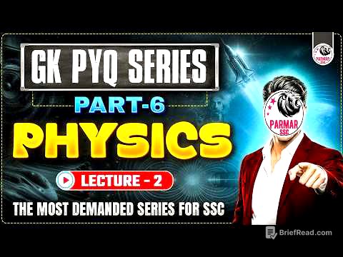 SSC GK PYQ SERIES 6.0 | PHYSICS LEC-2 | SCIENCE FOR ALL SSC EXAMS 2026 | BY PARMAR SSC