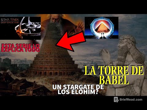 La puerta dimensional de BABEL y STAR TREK explica la invasion ARCONTE en la tierra