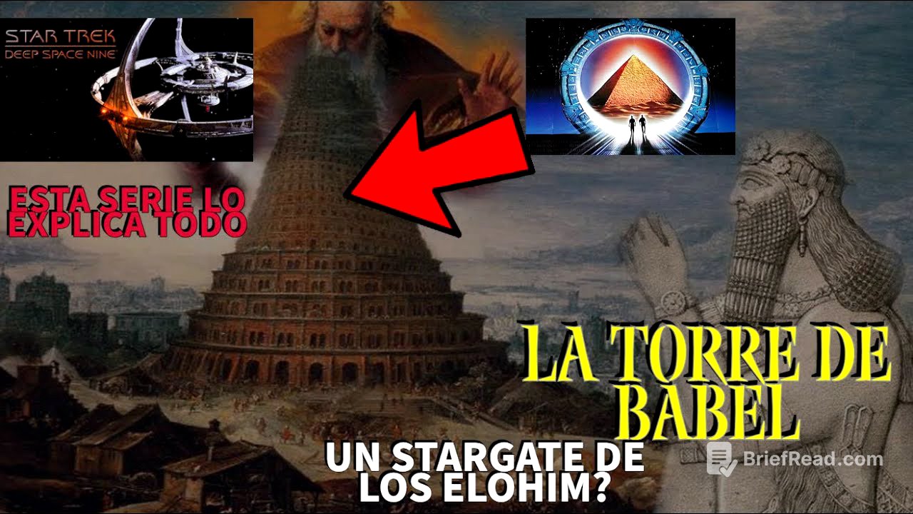 La puerta dimensional de BABEL y STAR TREK explica la invasion ARCONTE en la tierra