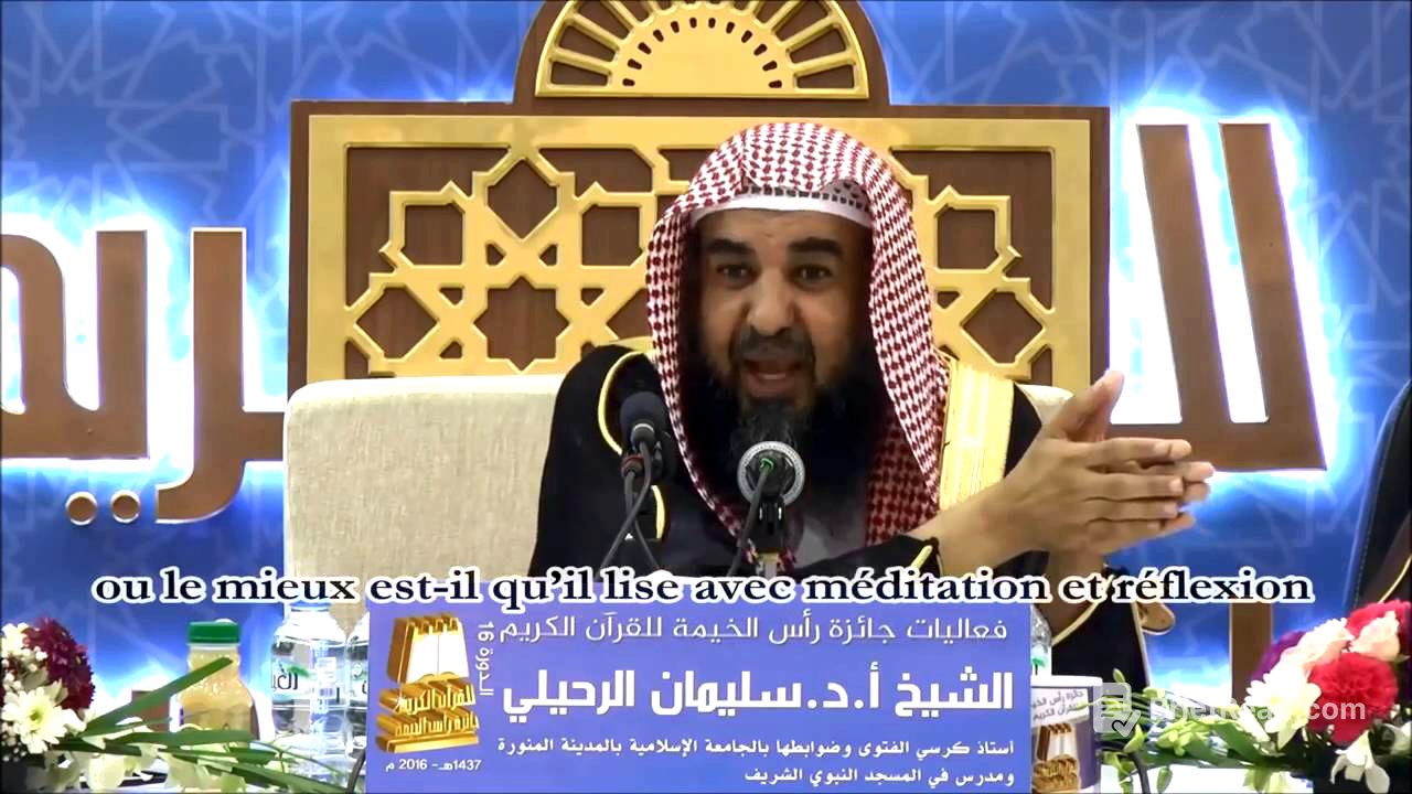 Mémoriser, méditer ou lire le Coran ? - Sheikh Rouhayli
