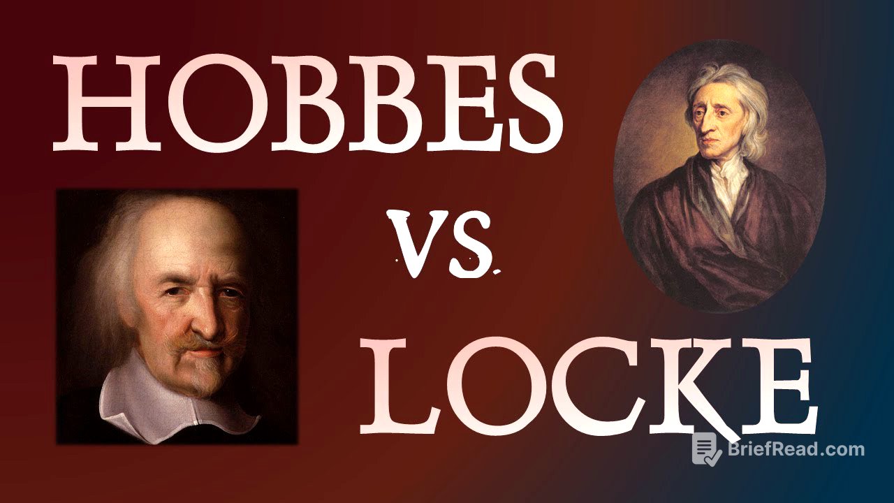 Thomas Hobbes and John Locke:  Two Philosophers Compared