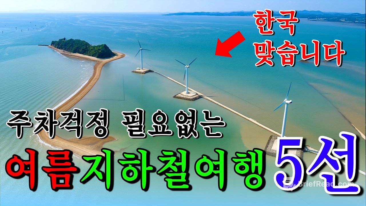 한국에도 이런 바다?! 대중교통으로 쉽게 가는 해변 추천 BEST 5 (지하철과 버스만 타고 돈걱정없이 떠나는 사람적고 경치좋은 해변 여기 다 있어요!)
