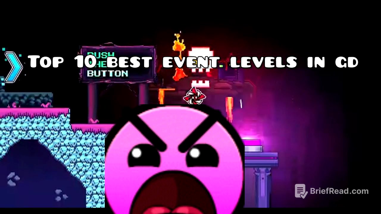 Top 10 best event levels in gd - Calvy productions