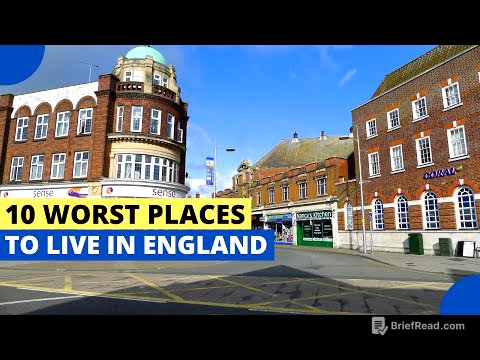 10 Worst Places to Live in England - Revised For 2025