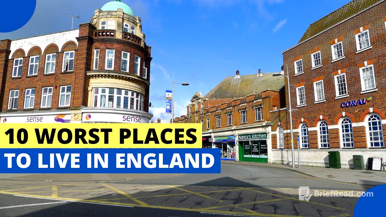 10 Worst Places to Live in England - Revised For 2025