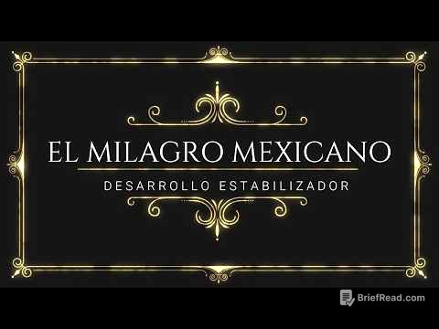 Milagro mexicano o desarrollo estabilizador y sus presidentes- Todo lo que debes saber