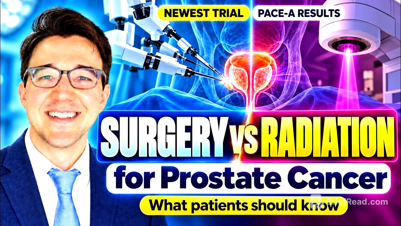 Surgery vs Radiation for Prostate Cancer: New PACE-A Trial Results