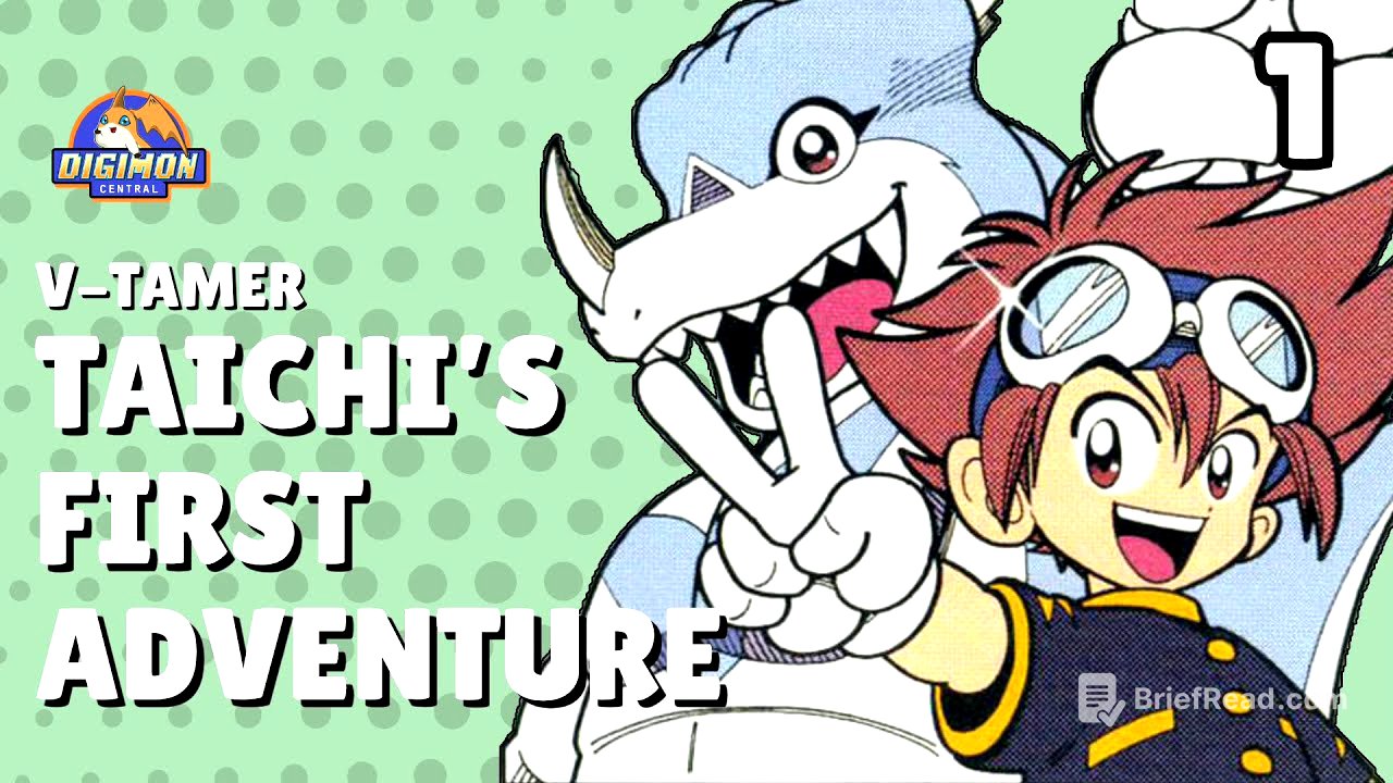 Digimon Adventure V Tamer Manga Recap 1/2
