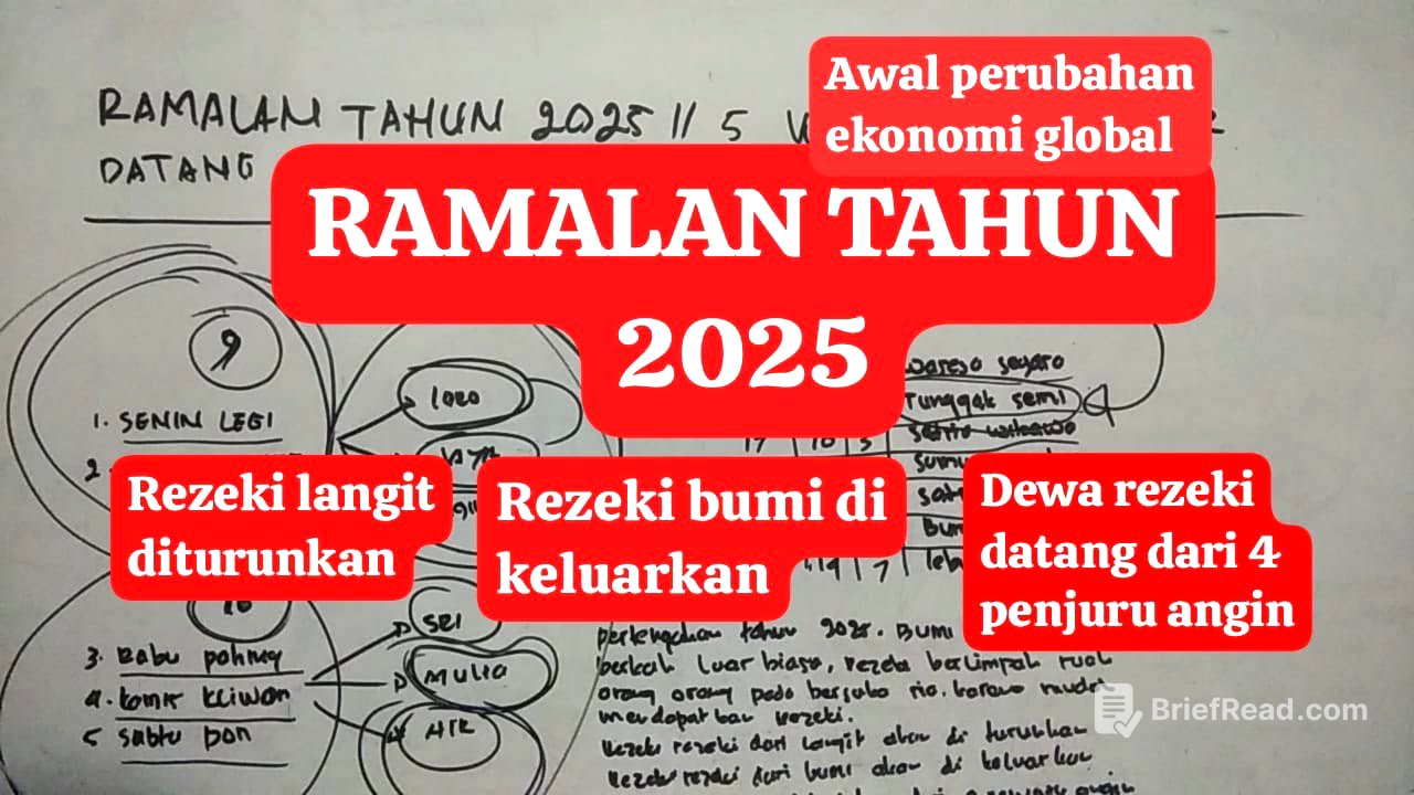 RAMALAN TAHUN 2025 !! GEGER! 5 WETON AKAN DIHAMTAM REZEKI BESAR DARI LANGIT, RAMALAN PRIMBON JAWA