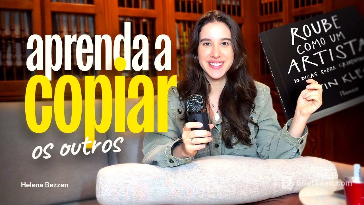 Pare de tentar ser original e aprenda a roubar como um artista