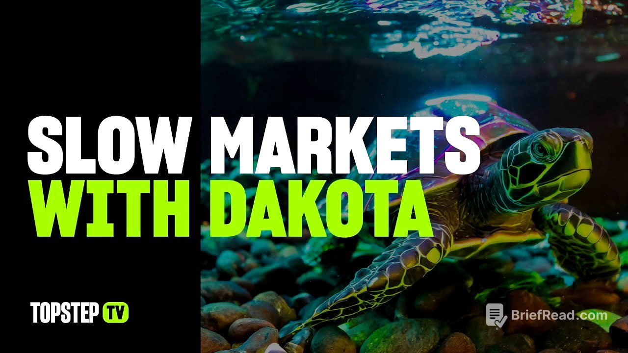LIVE: Slow Markets with Coach Dakota (5/21/25)
