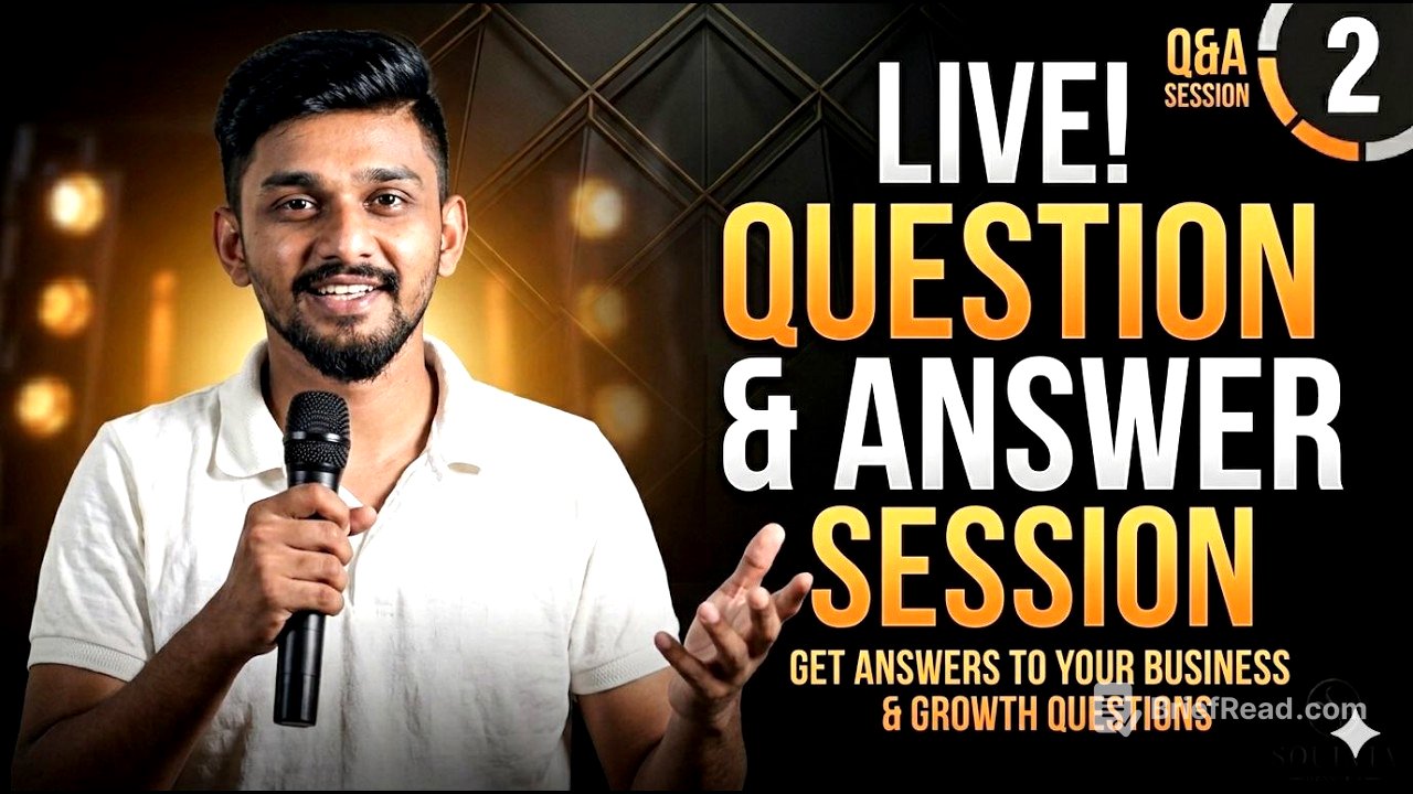 The Unstoppable Mindset: Live Question & Answer Session Day 5