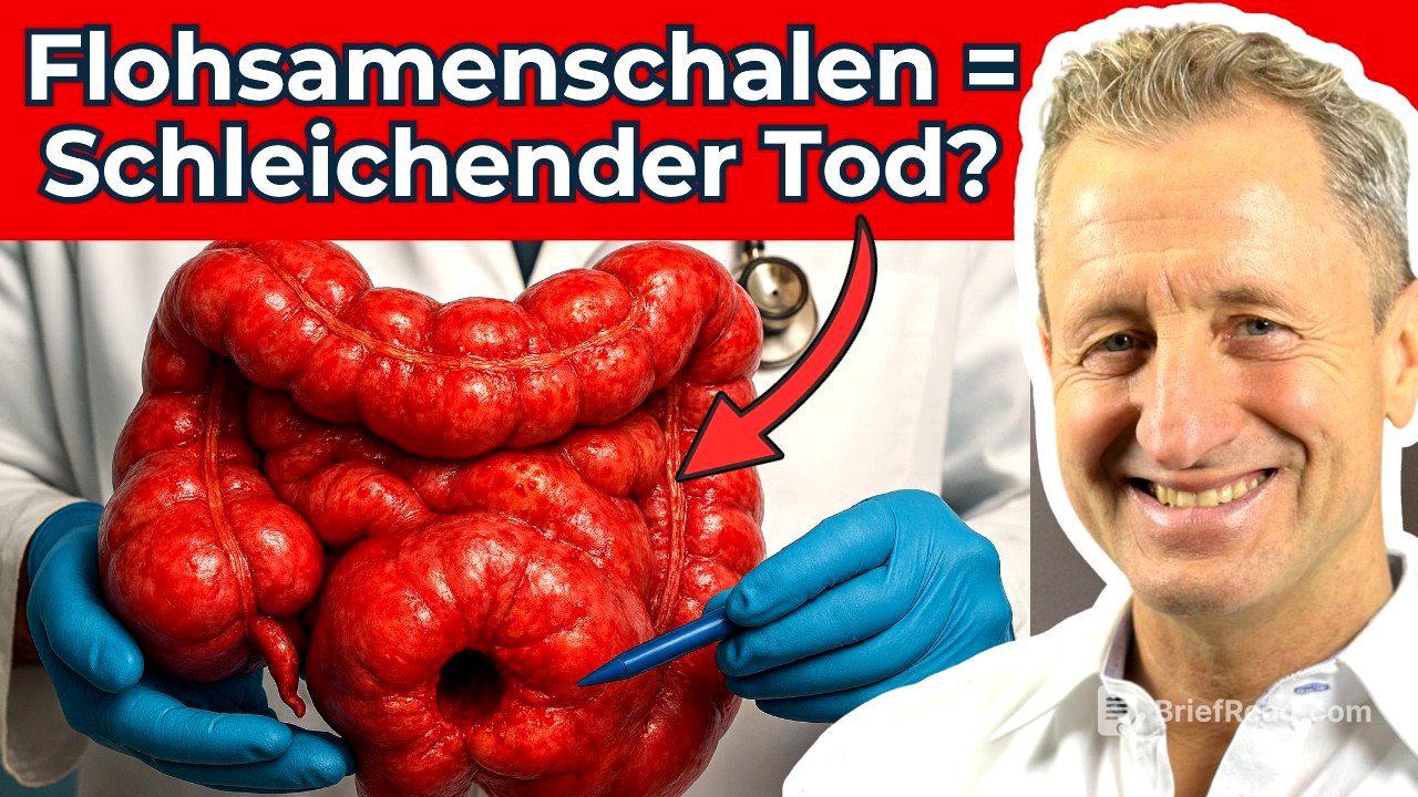 Flohsamenschalen-Lüge entlarvt: Medizin SCHOCKIERT (Brutal GEFÄHRLICH)