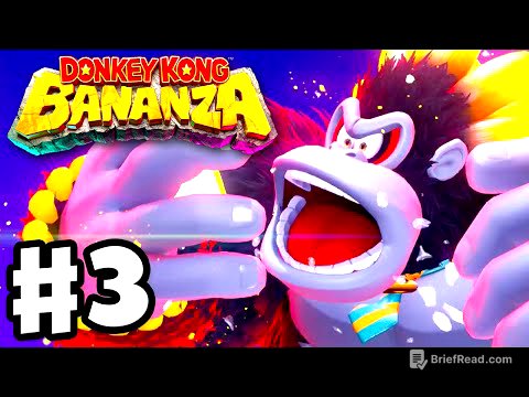 Stompenclomper Boss! Canyon Layer! - Donkey Kong Bananza - Full Gameplay Walkthrough Part 3