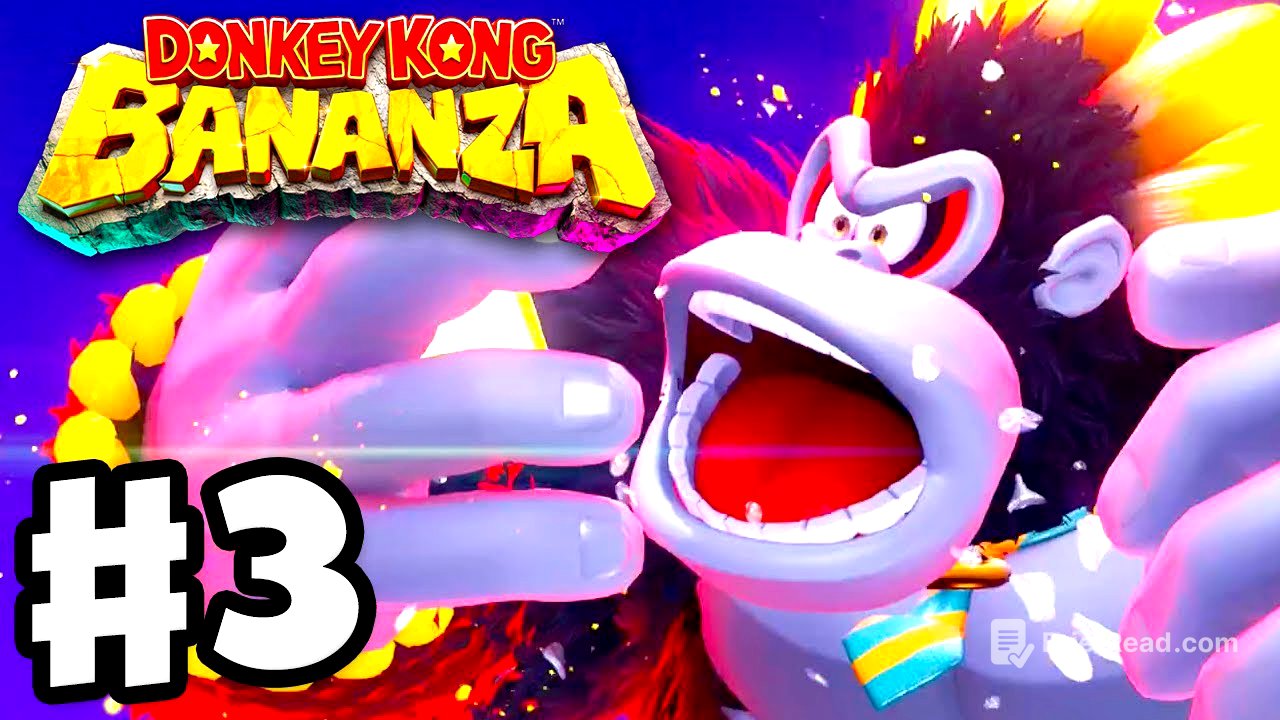 Stompenclomper Boss! Canyon Layer! - Donkey Kong Bananza - Full Gameplay Walkthrough Part 3
