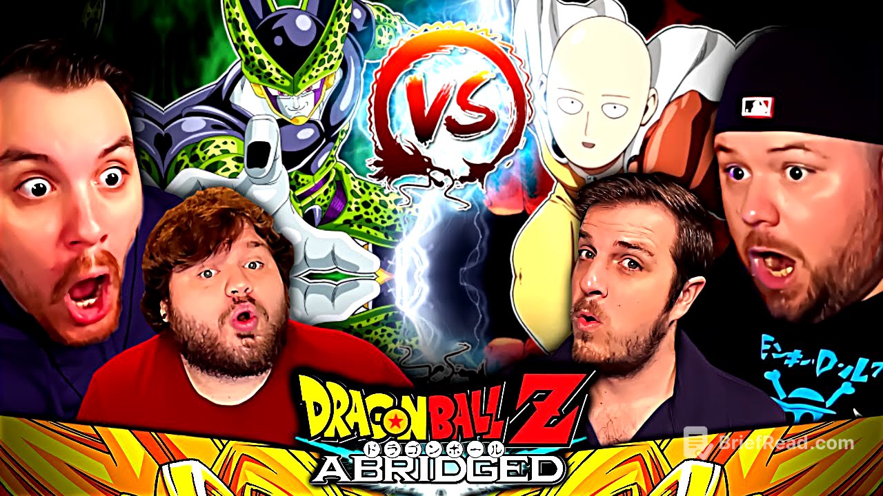 Reacting to DBZ Abridged Cell VS Without Watching Dragon Ball Z