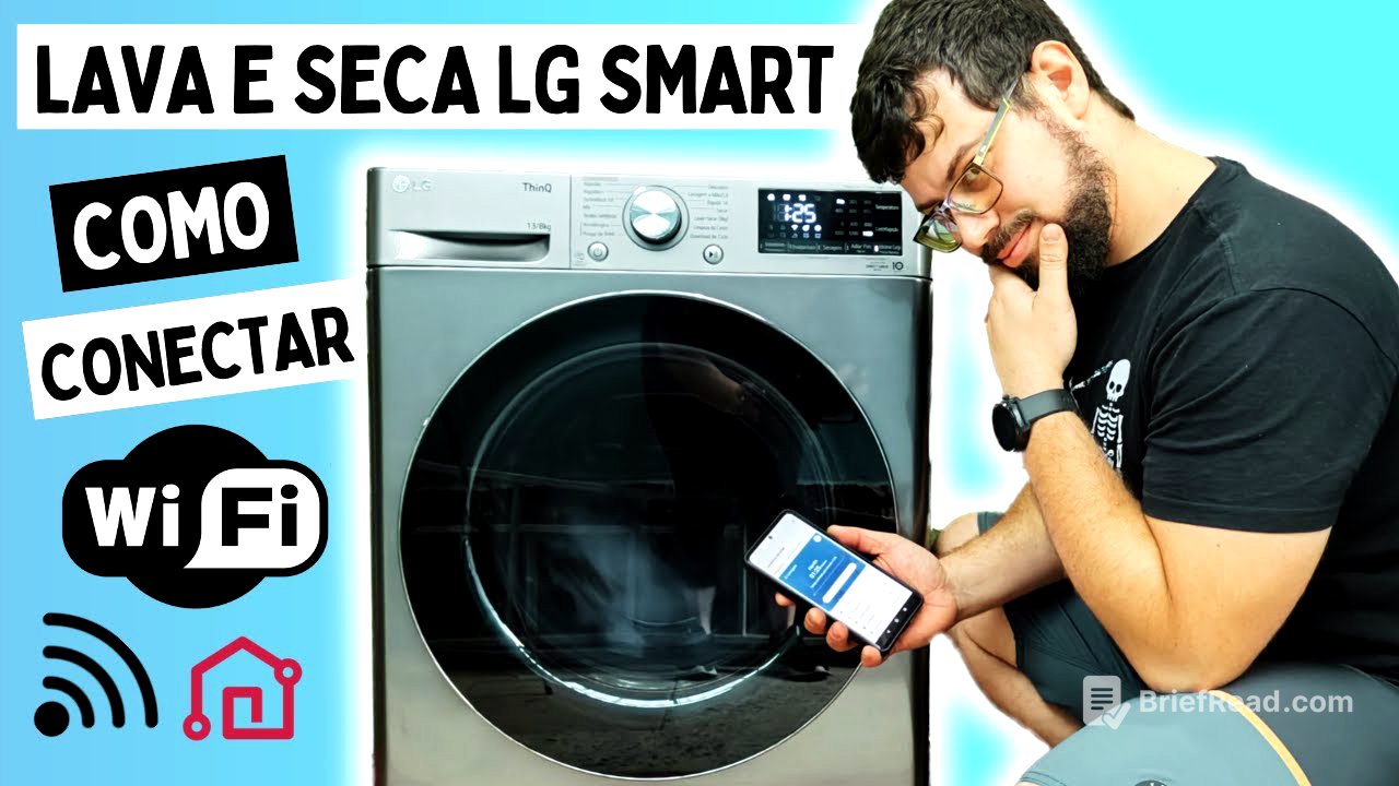 Lava e Seca LG Smart Como Configurar o Aplicativo ThinQ com Wifi
