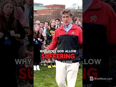 Why Does God Allow Suffering? | Cliffe Knechtle Answers | #cliffeknechtle #christian #shorts