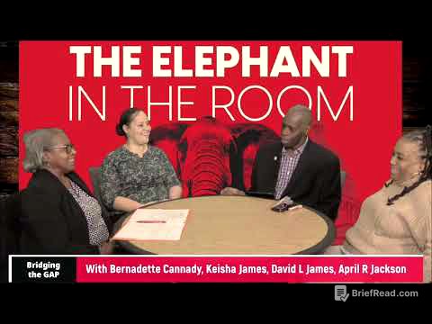BRIDGING THE GAP presents ELEPHANT IN THE ROOM featuring April Jackson  and Bernadette Cannady 