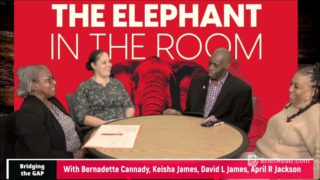 BRIDGING THE GAP presents ELEPHANT IN THE ROOM featuring April Jackson  and Bernadette Cannady 